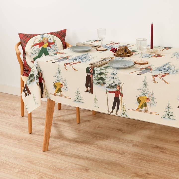 SG HOGAR - Wholesale Tablecloth - Christmas Sky Tact Fabric Tablecloth