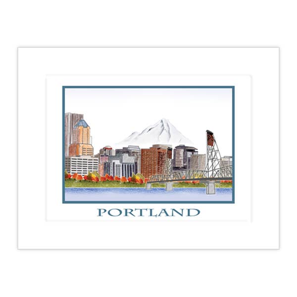 Panorama de Portland pour la vente par SayangNari Cards