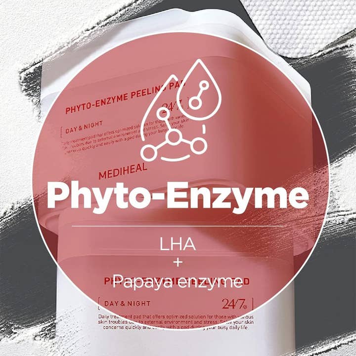 Exod International - Wholesale Skincare Face Mask - Mediheal Phyto-enzyme Peeling Pad 200ml / 90pads