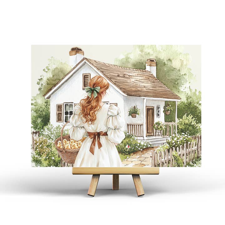 Penpaling Paula - Wholesale Postcard - Cottage - Postcard