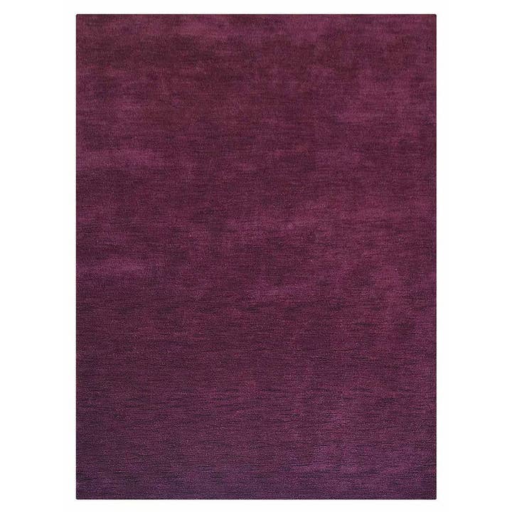 Hand Knotted Purple Wool Area Rug for wholesale by Get My Rugs