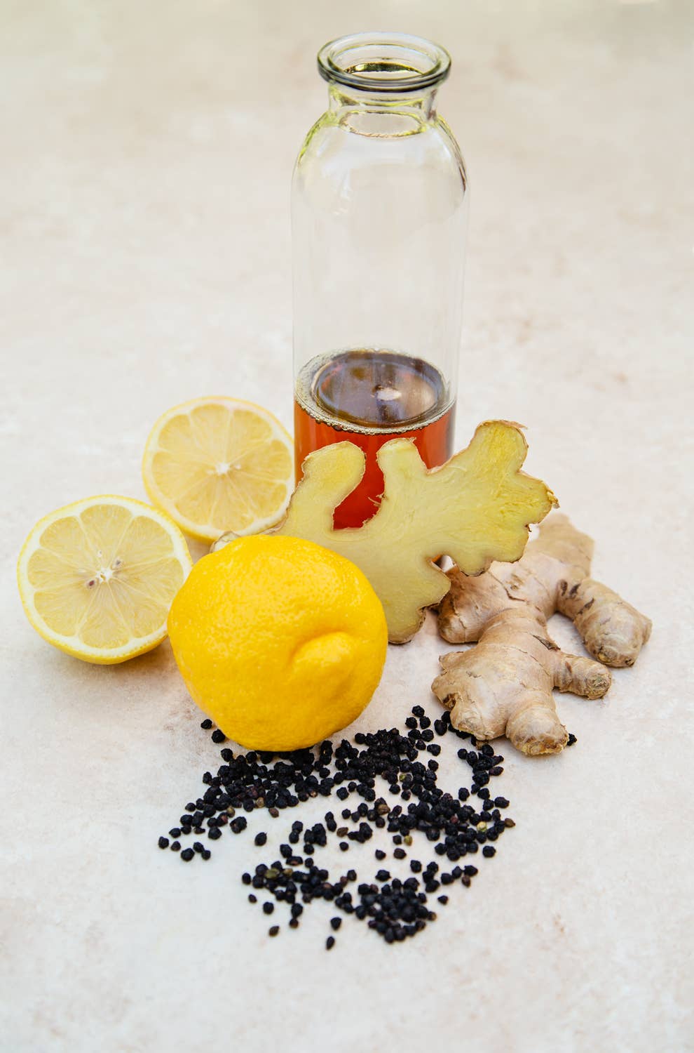 ImmuneSchein Ginger Elixirs – wholesale Elixir – 8.5 fl. oz. Maple Elderberry Ginger Elixir4