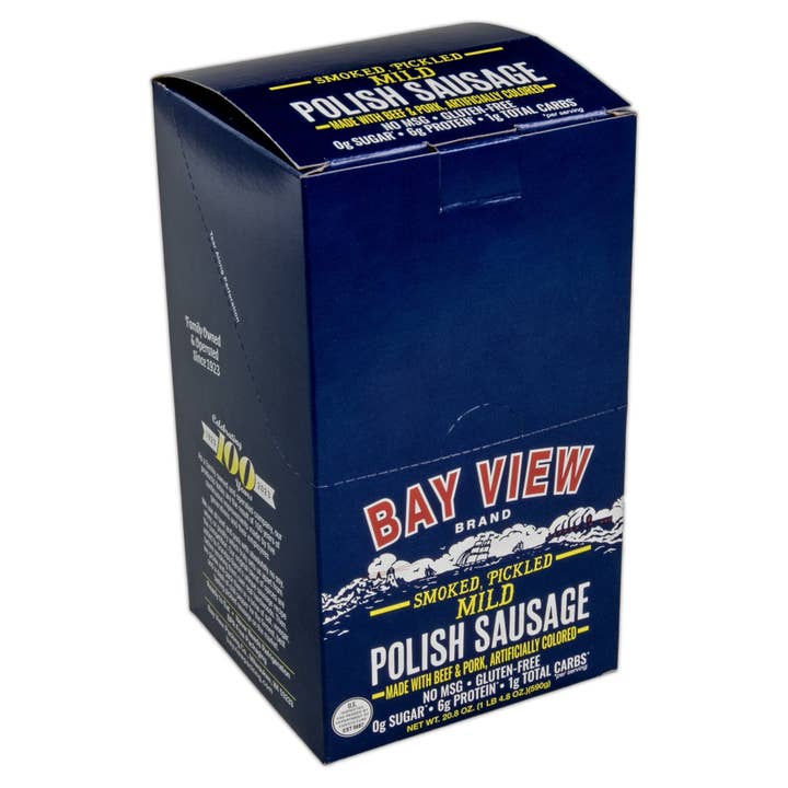 Bay View Packing – Großhandel Wurst – Geräucherte eingelegte polnische Wurst für eine Portion
