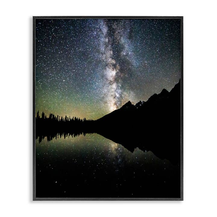 Starry Sky Lake Reflection - Framed Wall Art for wholesale by Stupell Industries