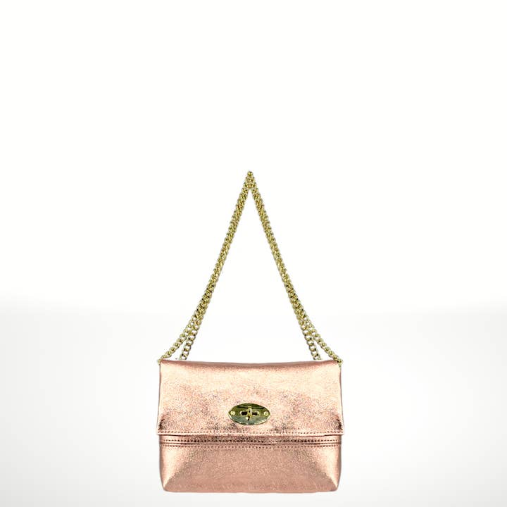 ITALIAN'S LEATHER - Wholesale Clutch Bag - Women's - Daiana Suede Leather Bag 22071332