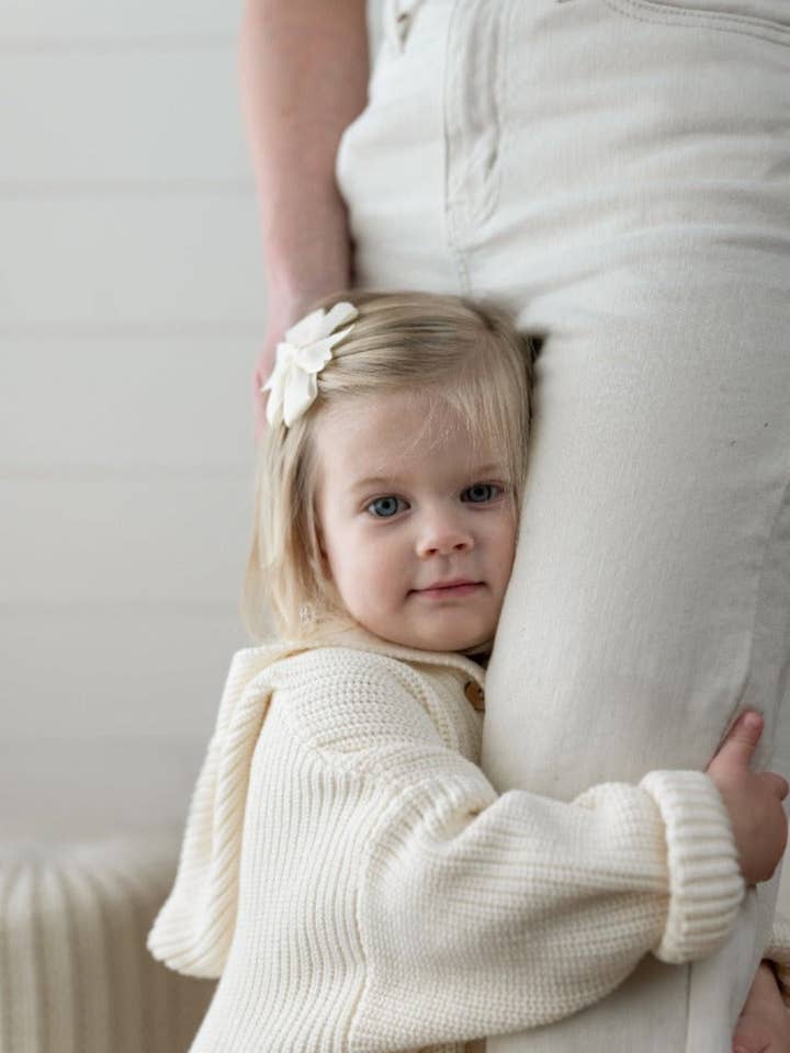 Yooushi - Wholesale Jumpsuit - Baby - Cloud Cream Hooded Knit Playsuit8