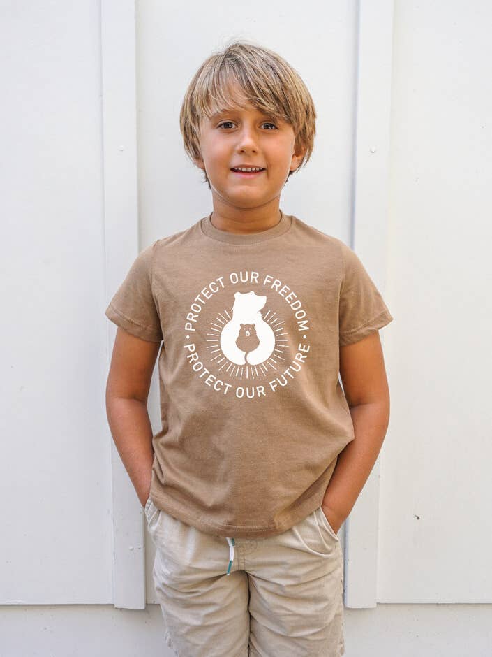 Los niños protegen nuestra libertad para venta al por mayor de Mama Rising Collective