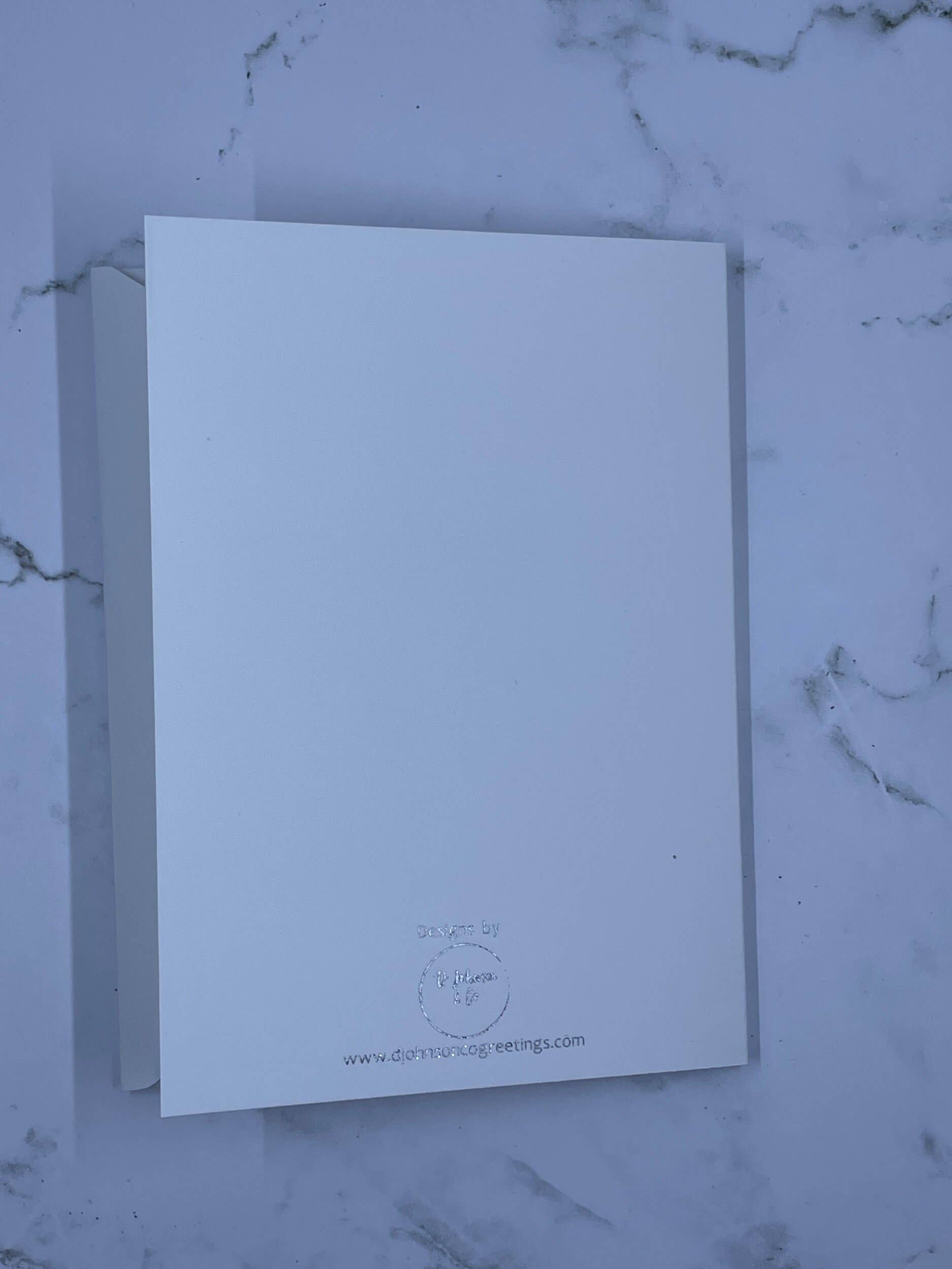 D. Johnson & Co Greetings - Wholesale New Year's Card - Good Tidings & Cheer Card2