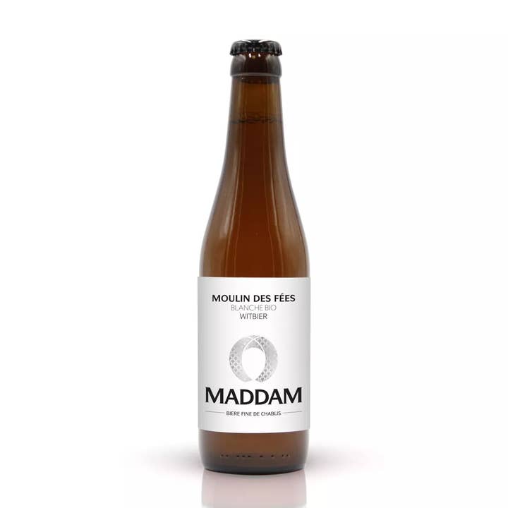 Maddam - Bière fine de Chablis - Wholesale Beer - MADDAM ORGANIC WHITE BEER Moulin des Fées 33cl