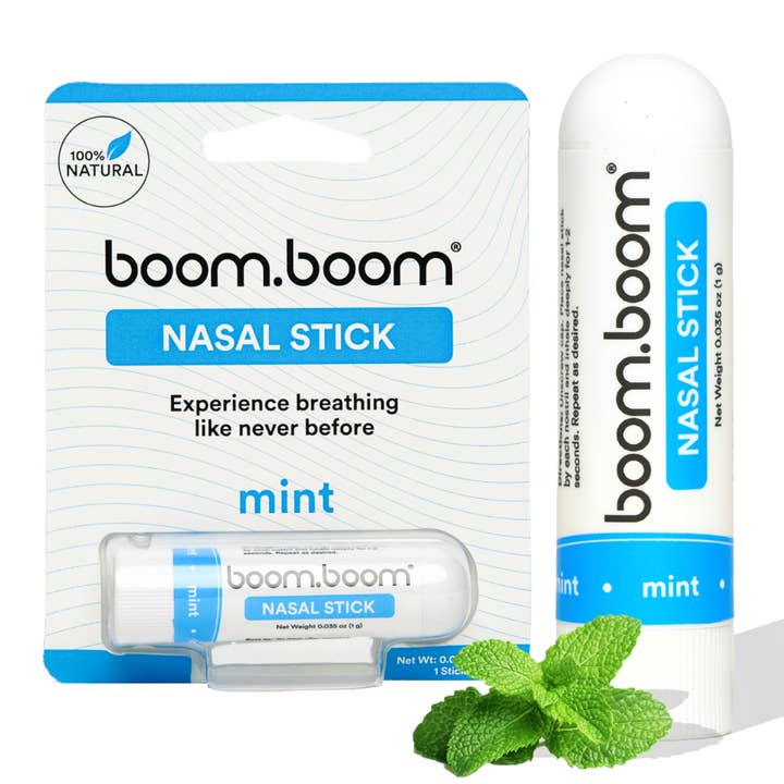 BoomBoom - Wholesale Nasal Care - Nasal Stick - Mint (24 Units)