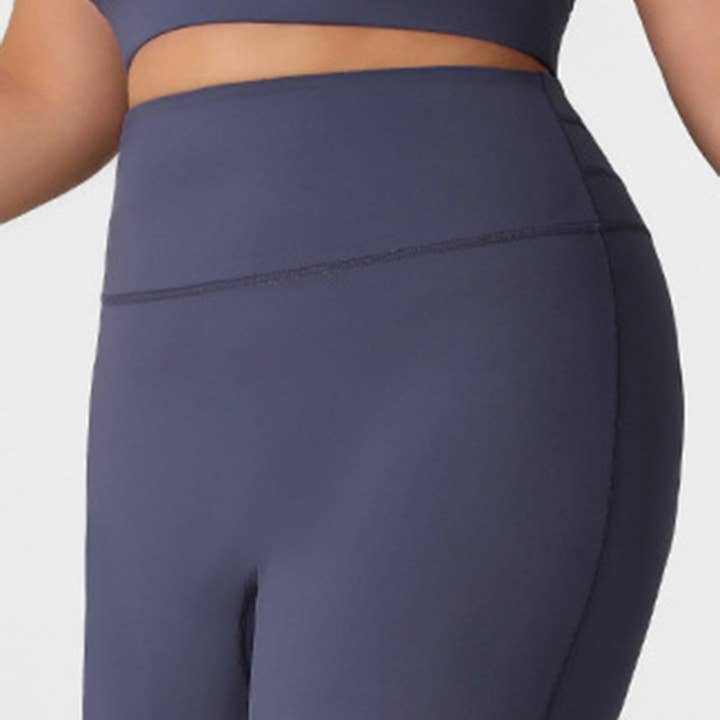 Sodalemon - Wholesale Athletic/Lounge Leggings - Women's - Women's Plus Size Tight-Fitting Bubble Butt Yoga Leggings6