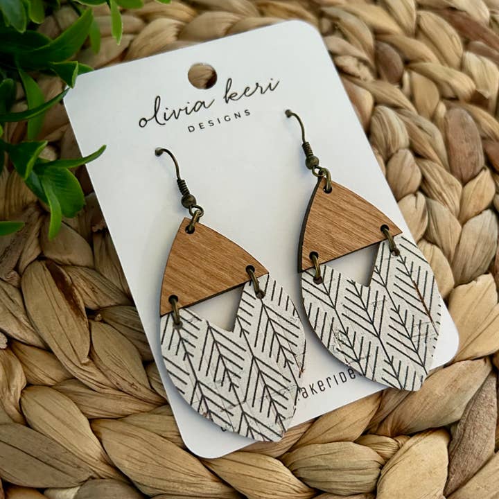 Olivia Keri Designs - Wholesale Dangle Earrings - Josie - Multi Arrows2