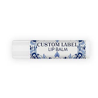 Custom Label Design Lip Balm - PL97LD for wholesale by PUREfactory Naturals