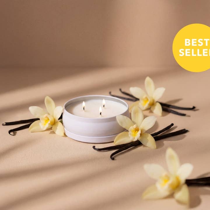 Grow Fragrance - Wholesale Jar/Filled Candle - Blondewood 3-Wick Candle1