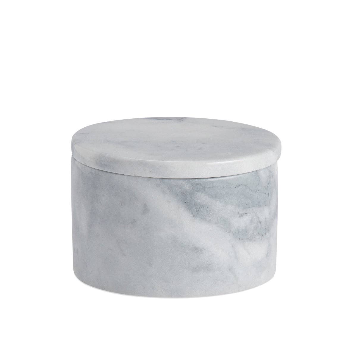 Andrea House - Wholesale Decorative Box - Round white marble box0