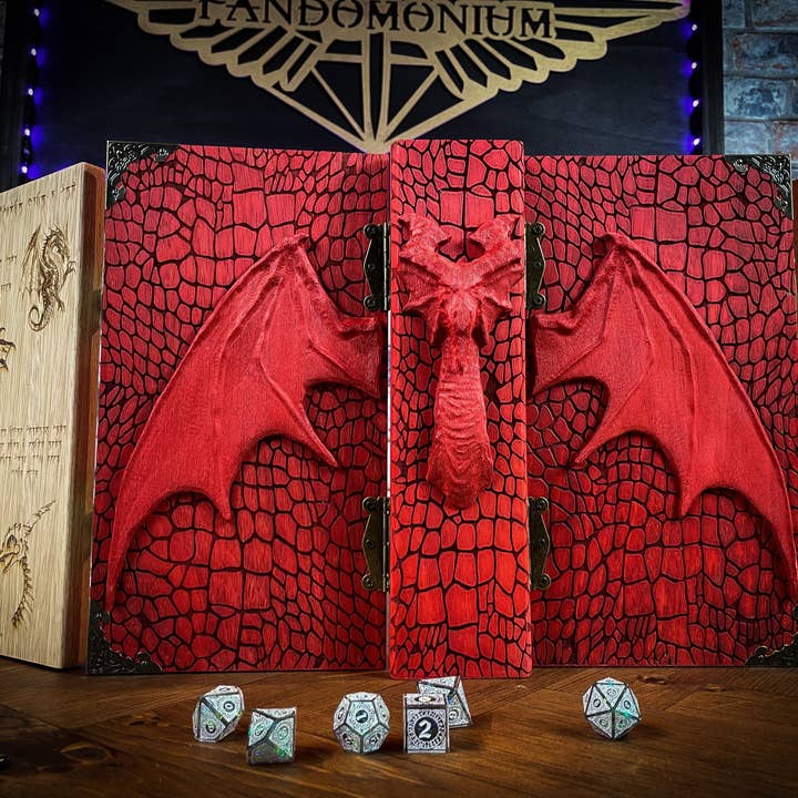 Fandomonium - Wholesale Board Game - Book Of The Fire Dragon Dungeon Master Screen6