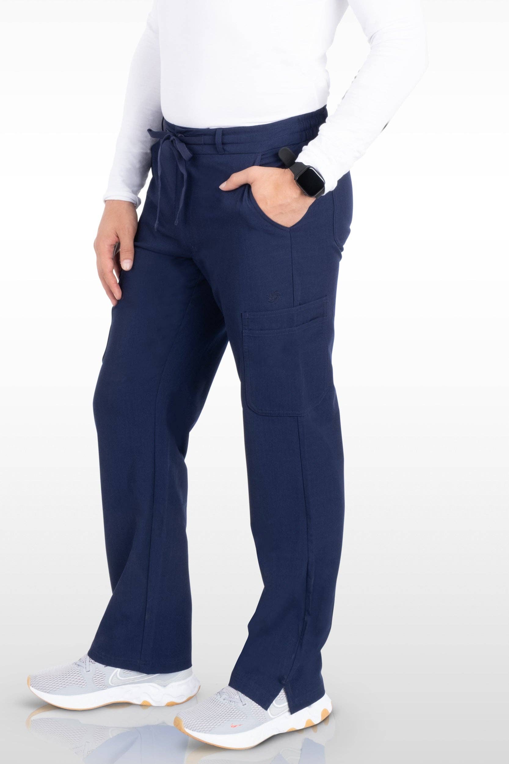 Aura Naturale – Engroshandel Sygeplejeruniform – til mænd – Java Herre French-Fly Scrubs Bukser med 9 lommer (96001)28