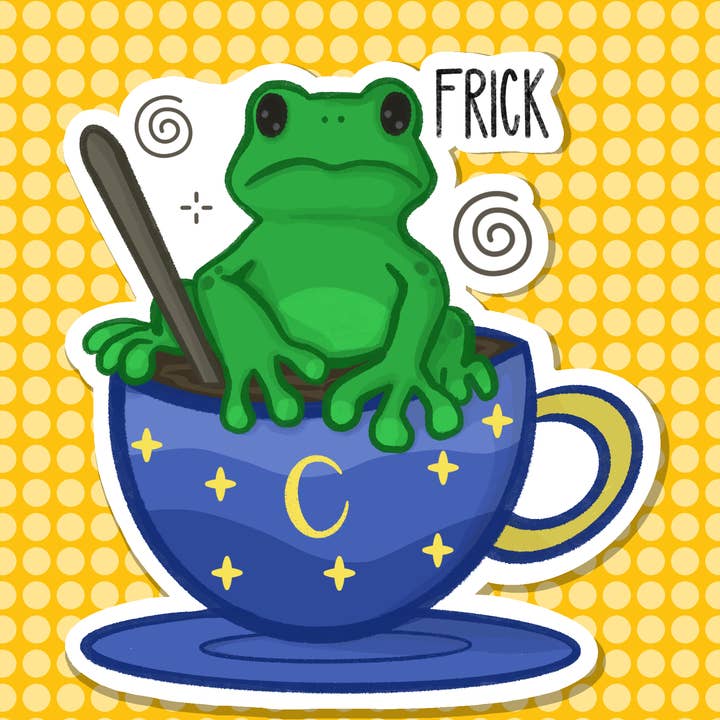 Adhesivo Frick Frog para venta al por mayor de The Pleiadian Altar