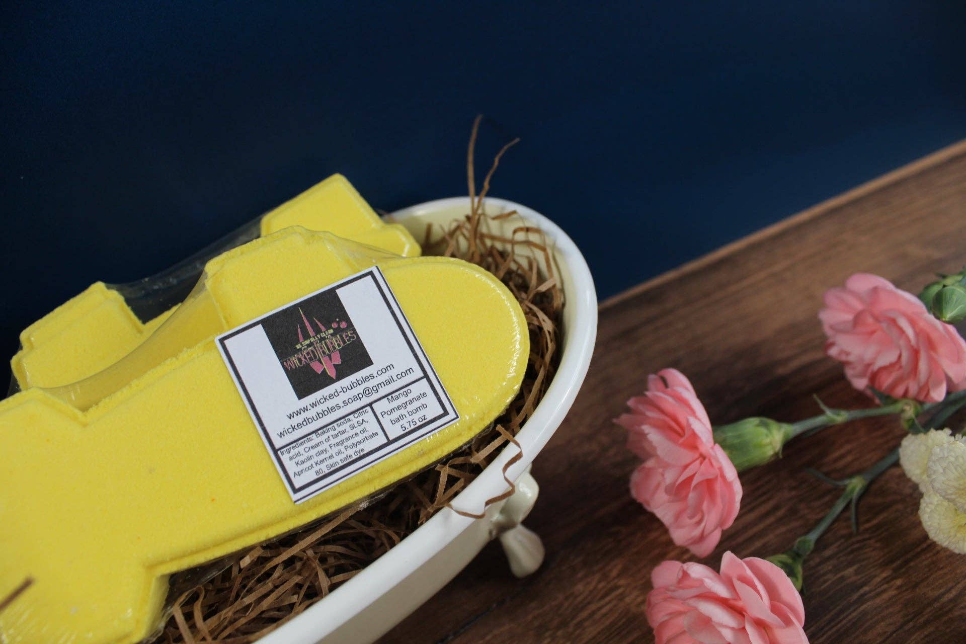 Wicked Bubbles LLC - Wholesale Bath Bomb/Fizz - Bath bomb - 5.75 oz - Yellow Submarine6