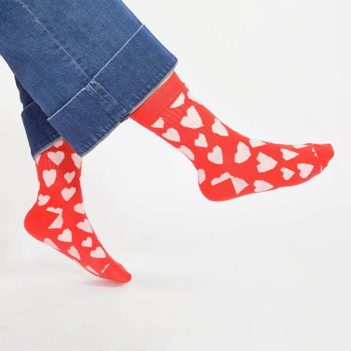 Heart Socks for wholesale by the furryfolks