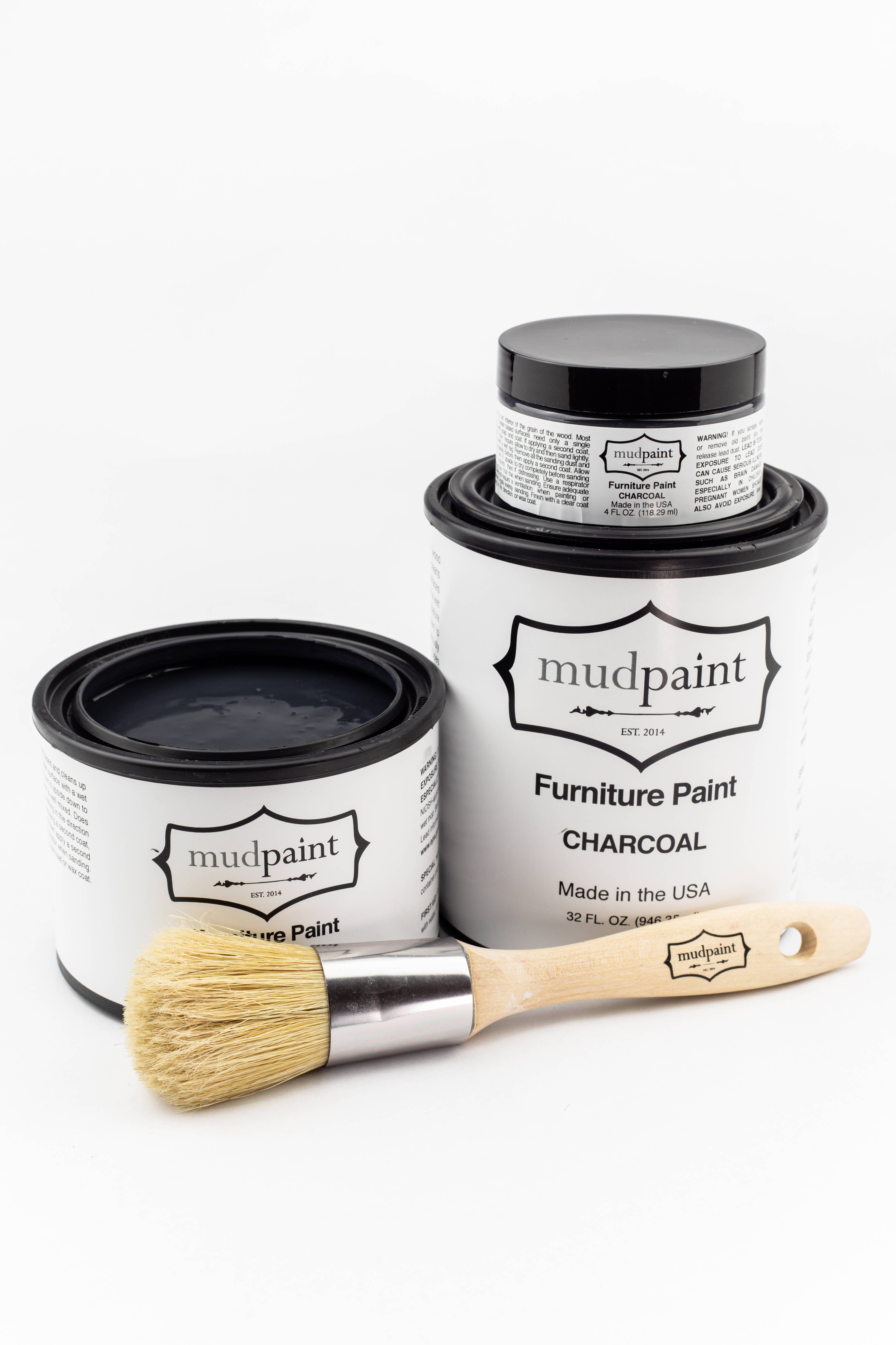 MudPaint - Wholesale Paint Set - Charcoal - MudPaint Clay Furniture Paint25