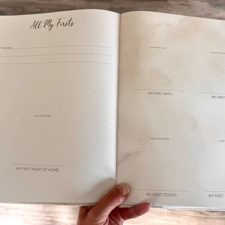 Grow With Me Baby Co - Wholesale Memory Book - Kids & Baby - Baby Memory Book, Newborn Book2