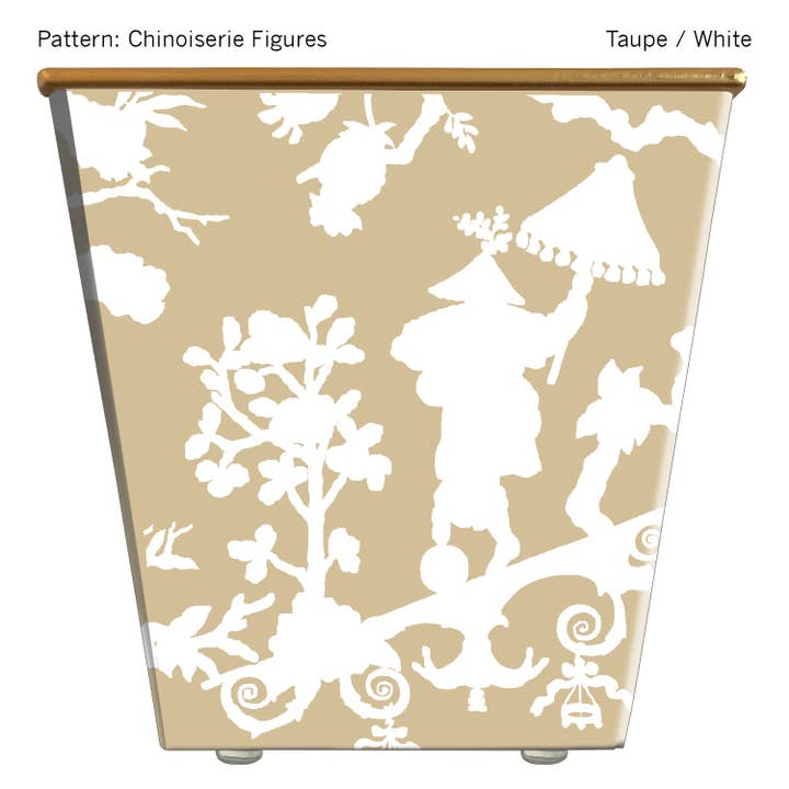 Hedge Farm Candles and Containers - Wholesale Jar/filled candle - Mini Chinoiserie Figures Cachepot Candle6