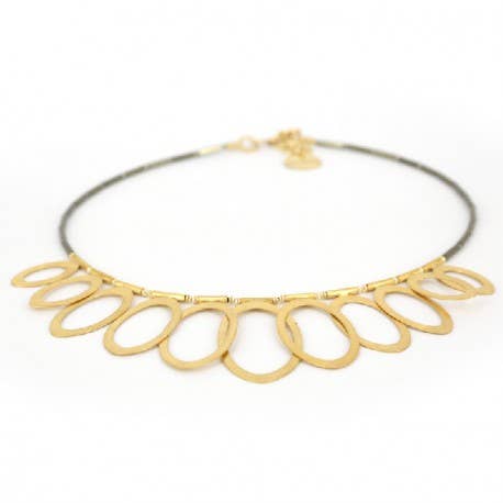 Halskette Silber Vergoldet für den Großhandel von Korczynski Design Jewellery