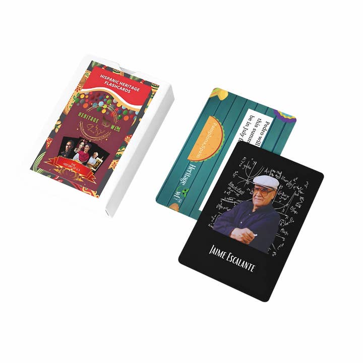 Cartes éducatives sur le patrimoine hispanique pour la vente par Heritage Owl