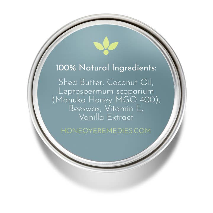 Honeoye Remedies - Wholesale Lip Balm - All Natural Manuka Honey Lip Balm3