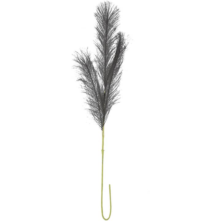 Vosteen - Wholesale Outdoor Ornament/Decor - Pampas fronds, 3 heads, L90cm, black
