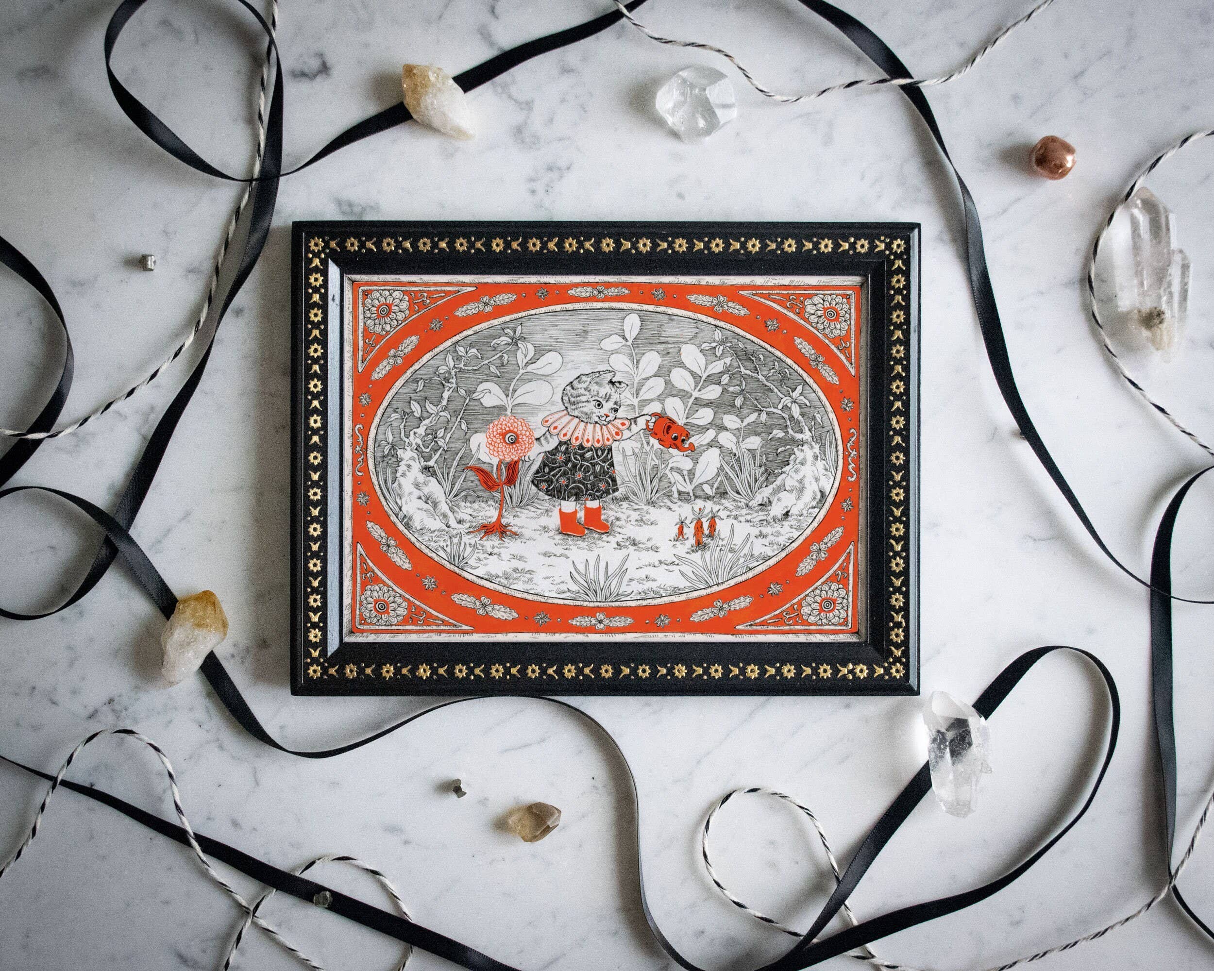 Po Yan Leung - Wholesale Art Print - "Watering Day" – Archival Art Print