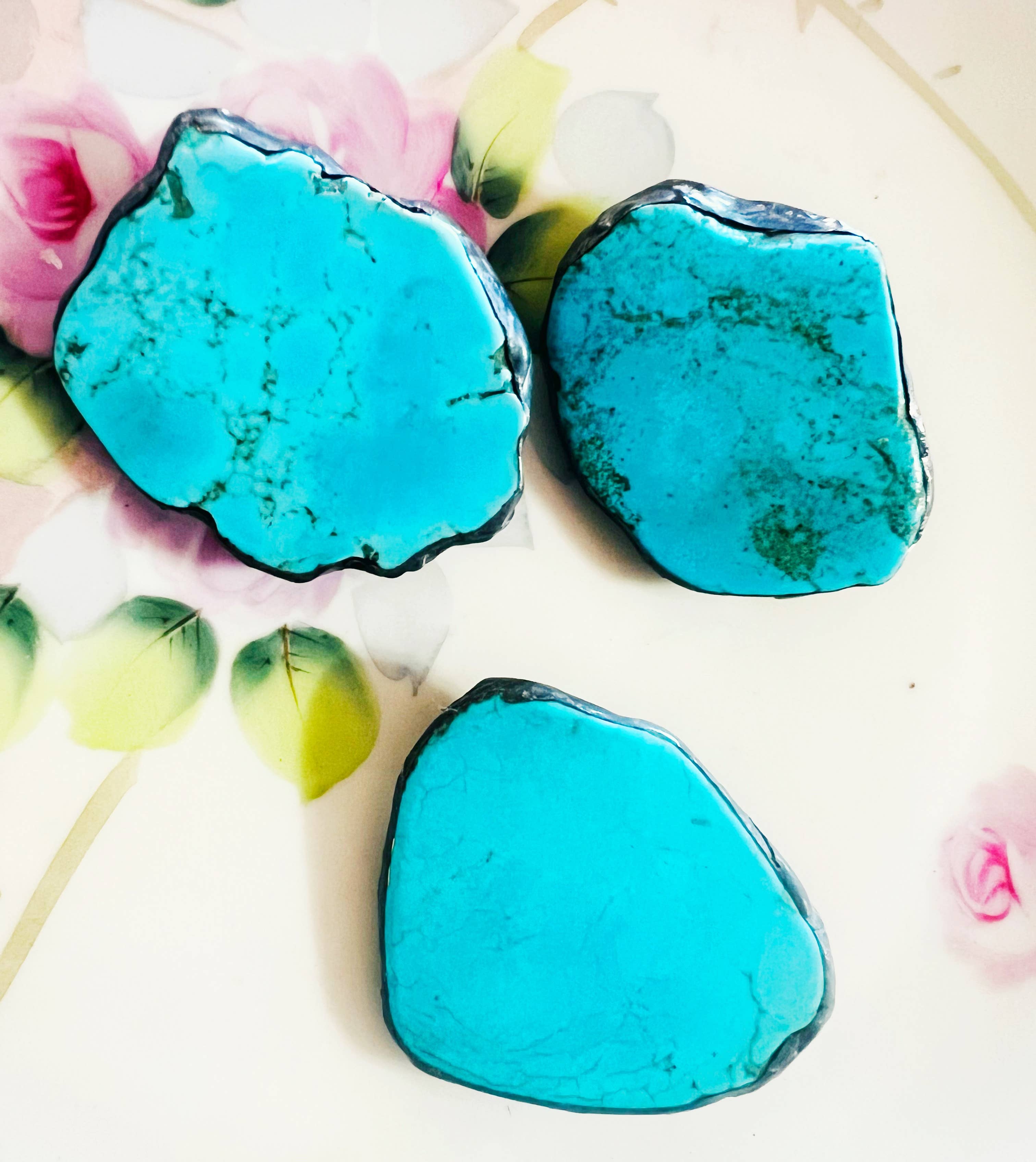 Vintage Bliss - Wholesale Brooch - Turquoise Color Soldered Hat Pin Western1