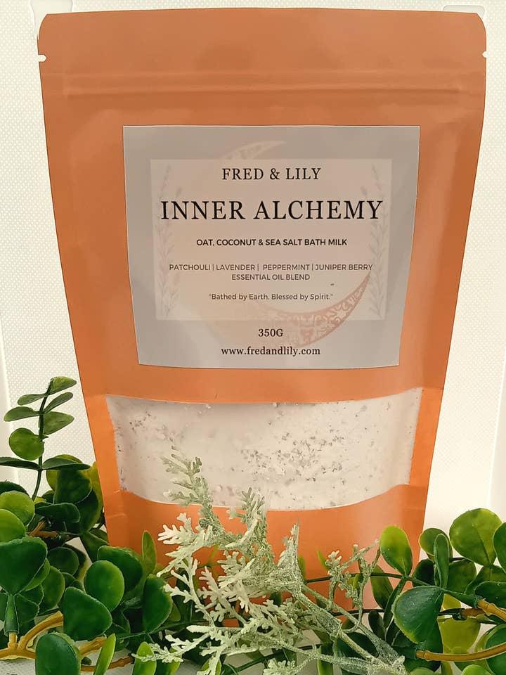 Organic Oat & Coconut Bath Milk - Inner Alchemy Blend for wholesale by Fred & Lily Home Fragrance & Cosmetics