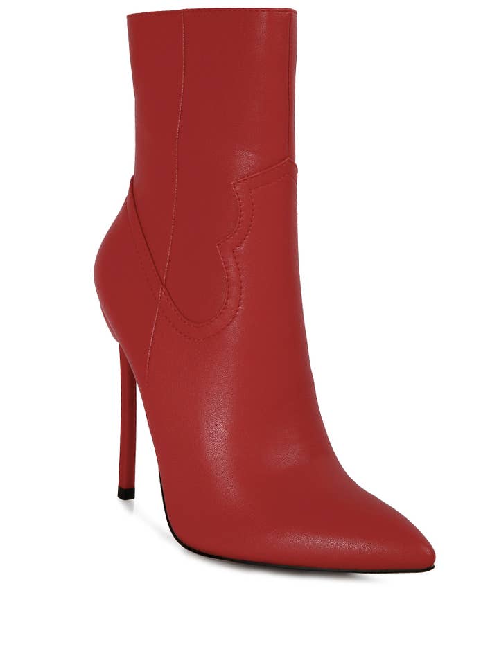 Jenner High Heel Cowgirl Ankle Boot for wholesale by Rag Company