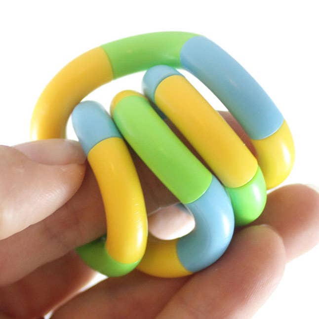 Curious Minds Toys – Großhandel Fidget Toy – Kinder – 1 Twisty Turn Endless Fidget Snake - Infinity - Snaps Apart0