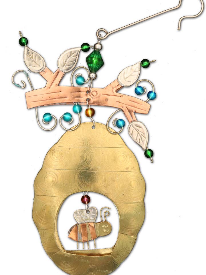 Beehive Ornament for wholesale by Pilgrim Imports