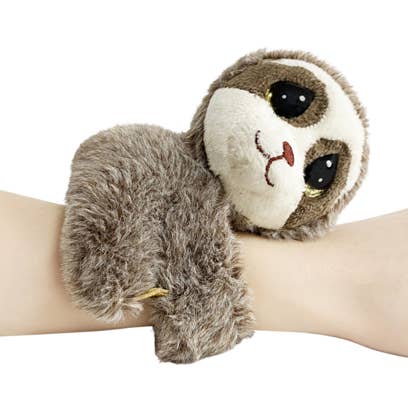 Precious Moments - Wholesale Stuffed/Plush Toy - Kids & Baby - Cutie Pet-Tudies Plush Animal Wrist Cuffs 12-unit clip strip