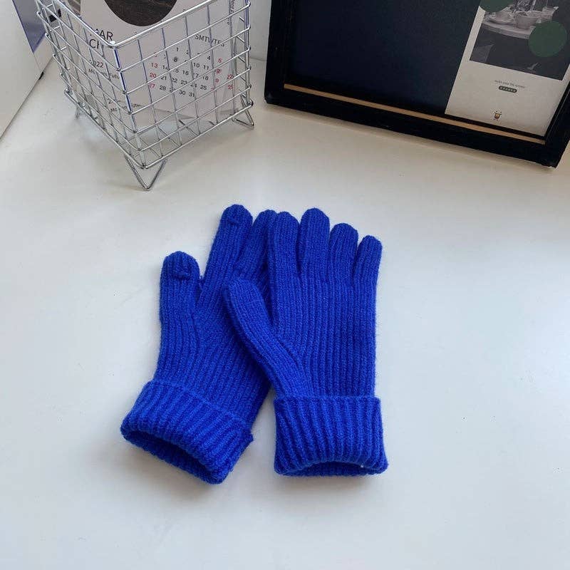 Plush Looks - Wholesale Gloves – Child - Kids Finger Touchscreen Knitted Gloves4
