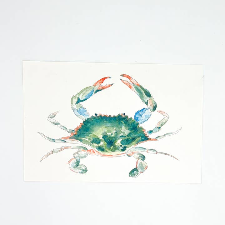 Melissa Hyatt - Wholesale DIY Craft Kit - Watercolor Art Kit- Blue Claw Crab5