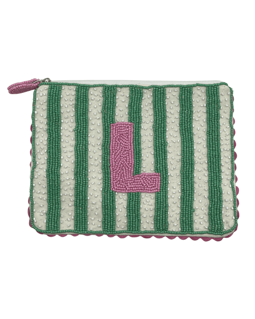 Pizzazz, Inc. – estojo - Mulher por atacado – Bolsas de Moedas com Missangas Iniciais6