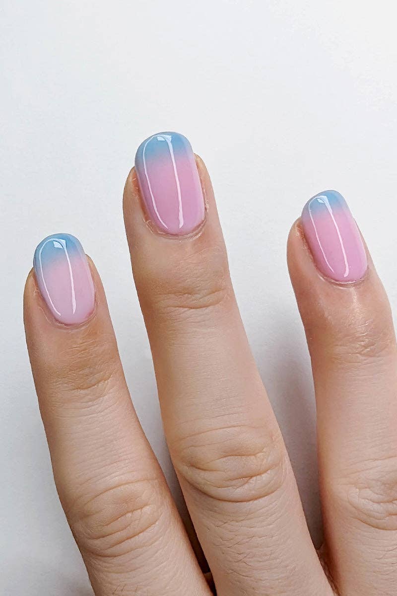 Cirque Colors - Wholesale Nail Polish - Blue to Pink Thermal Mood Color-Changing Nail Polish - Cirqu3