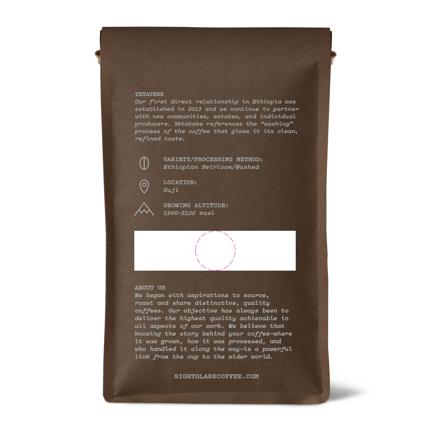 Sightglass Coffee Roasters - Wholesale Coffee Beans - Ethiopia, Yetatebe Shakisso, 12 oz Organic Single Origin1