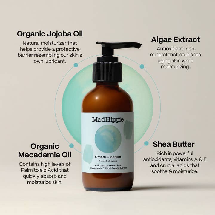 Mad Hippie - Wholesale Facial Cleanser - Cream Cleanser - Hydrating Facial Cleanser