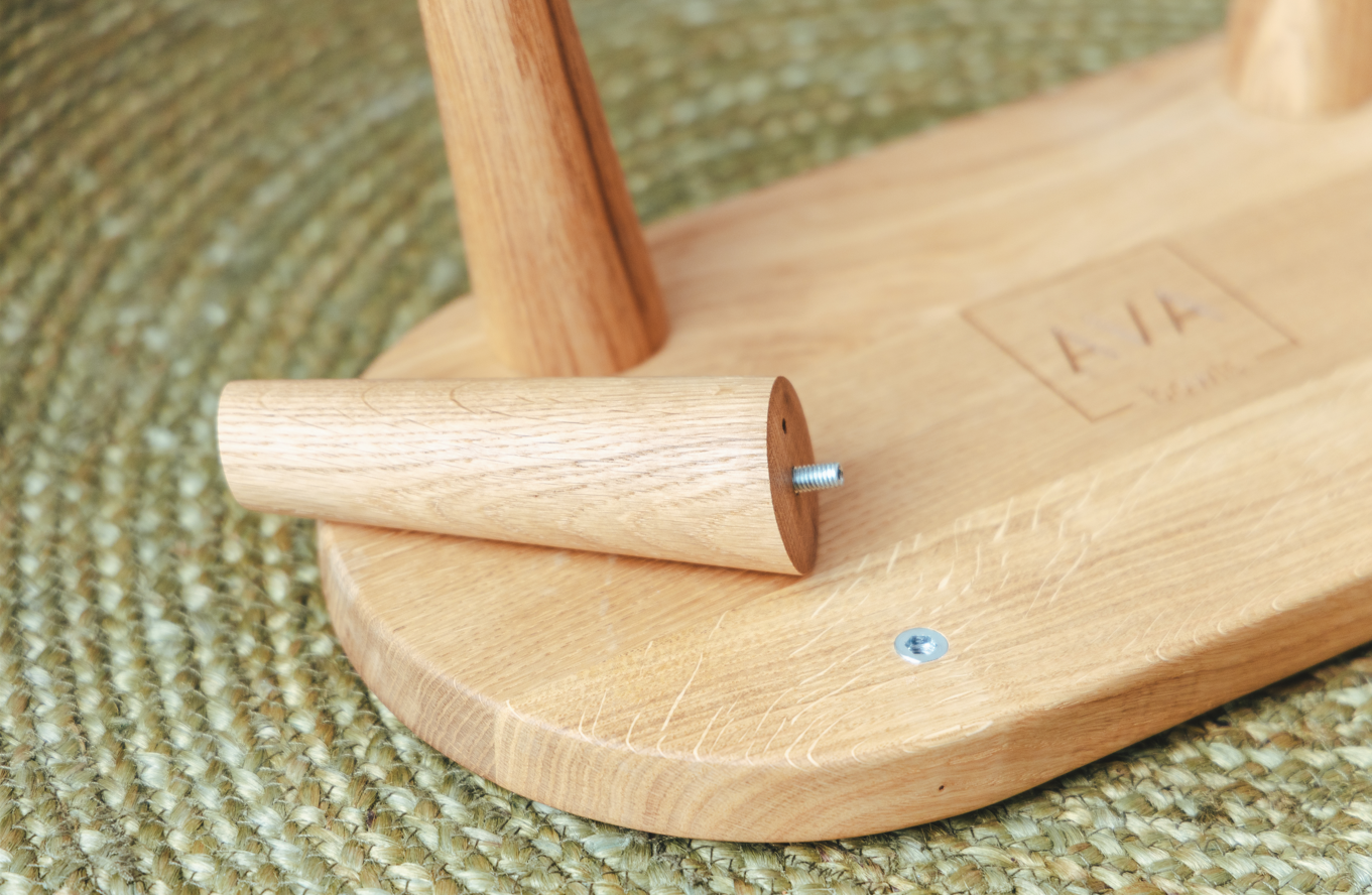 AVA bowls - Wholesale Pet Elevated Bowl - Cat/Dog - Wooden Tray for drink and food bowl size M (6cm legs)2