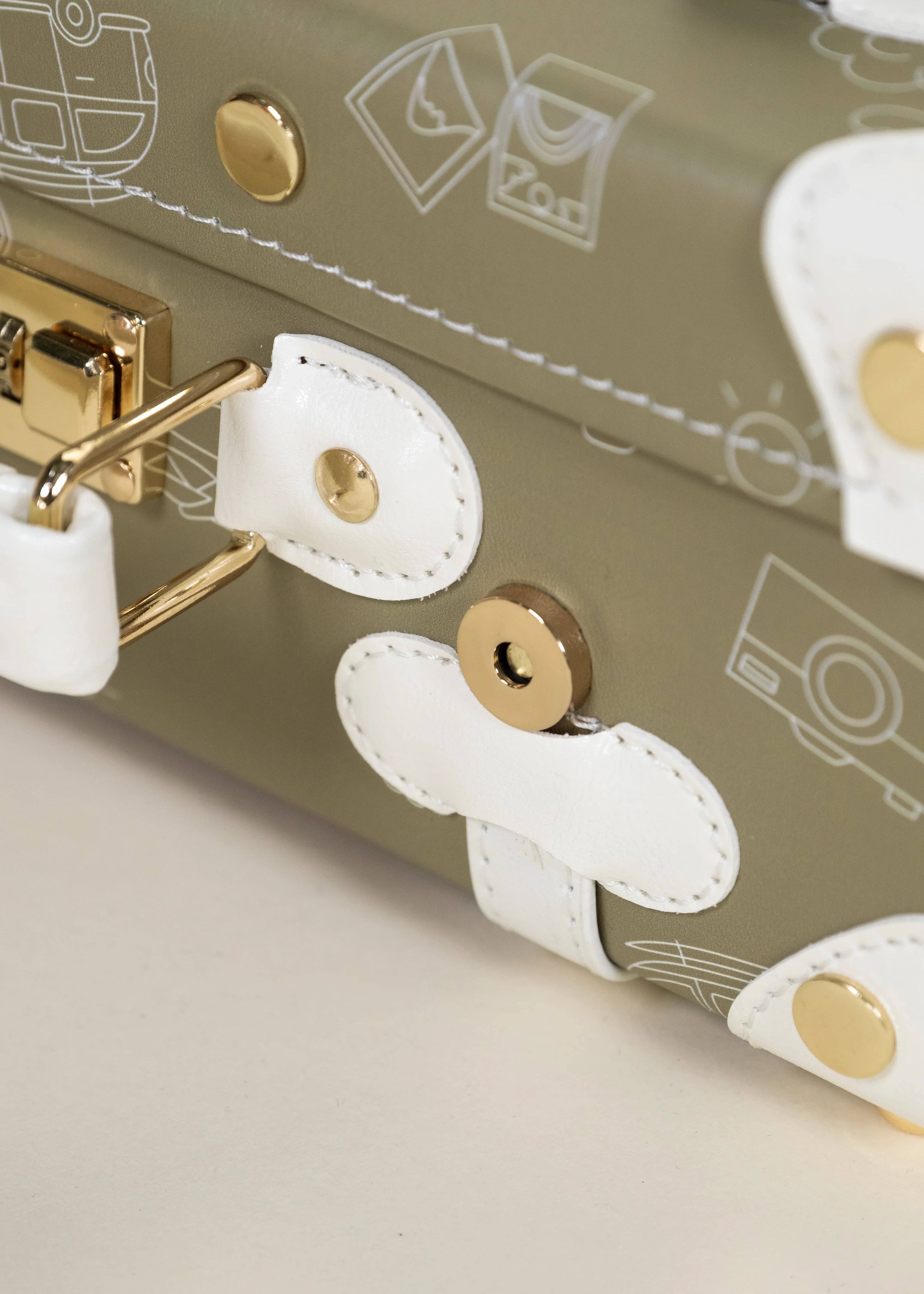 Coco Village – wholesale Toy set – Kids – Vegan Leather Play Suitcase - Travel12