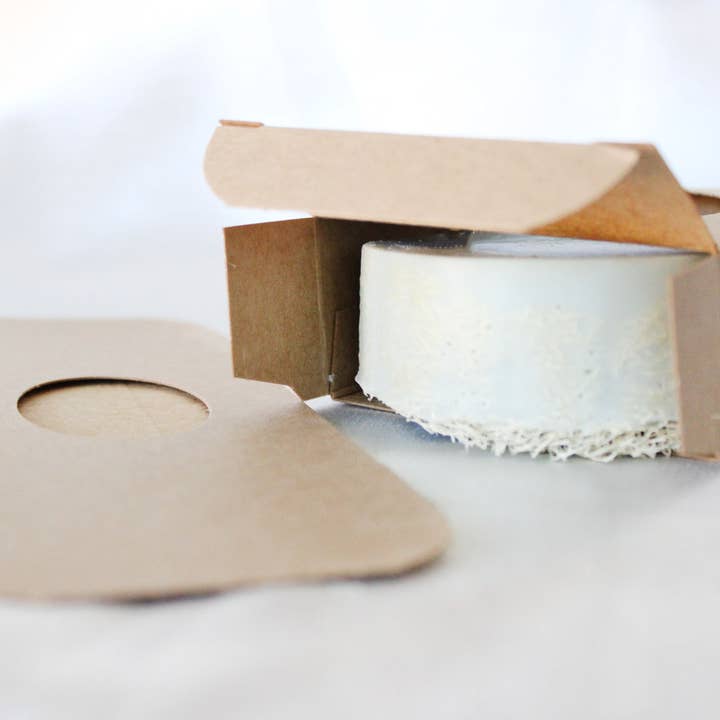 Luna Azul Co - Wholesale Gift Box - Square Kraft Soap Boxes with Round Window3