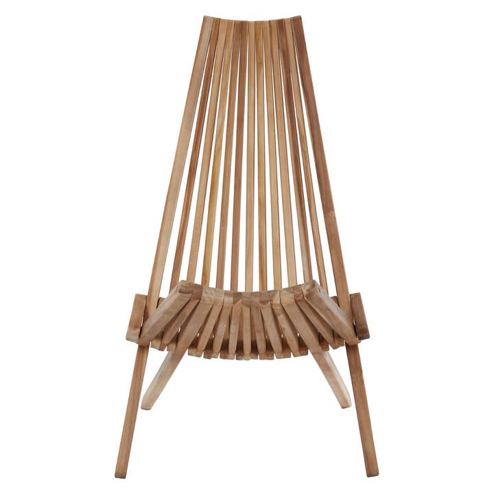 Fifty Five South – wholesale Chair – Manado Wooden Lounge Chair