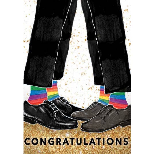 Parabéns dois noivos Retrospect por atacado de Retrospect Greeting Cards