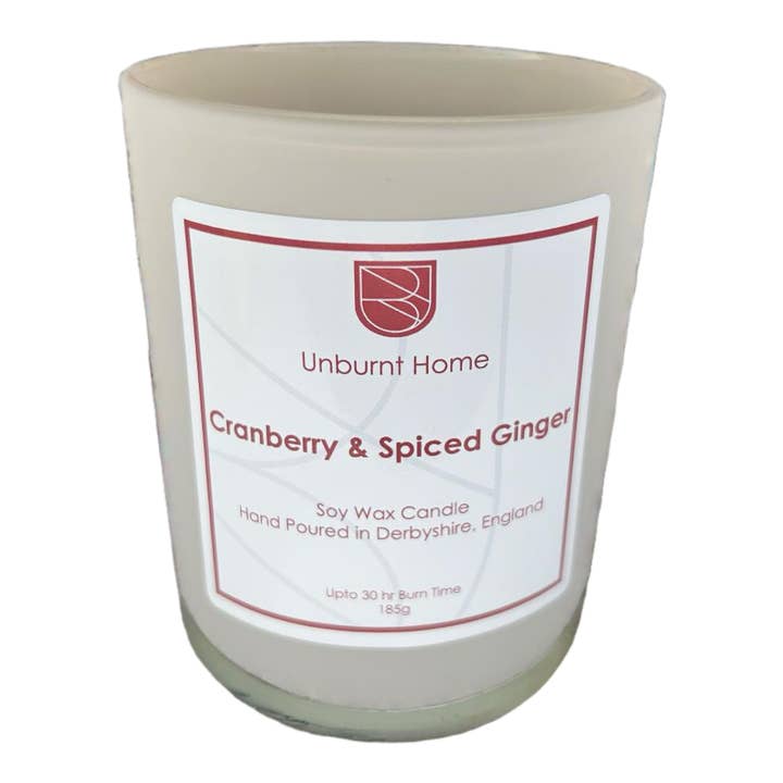 Unburnt Home Fragrance - Wholesale Jar/Filled Candle - Soy Wax Candle 20cl, vegan, toxin free, 30hr burn, off-white7
